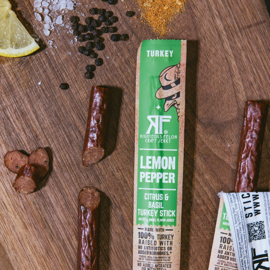 Lemon Pepper Turkey Stick (10-Pack)