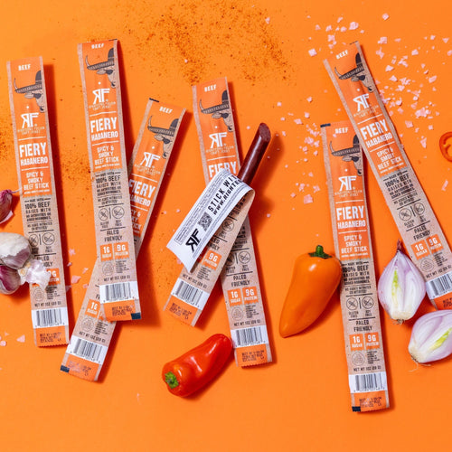 Fiery Habanero Beef Stick (10-Pack)