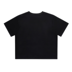 Women's Black & White Classic Crop